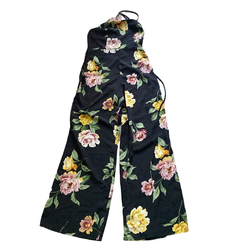 Urban Outfitters Floral Strappy Halter Jumpsuit - Picture 6 of 10
